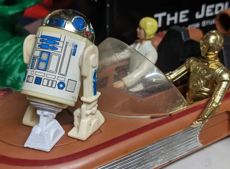 Kenner R2-D2 3rd leg by Retrodalek | Download free STL model