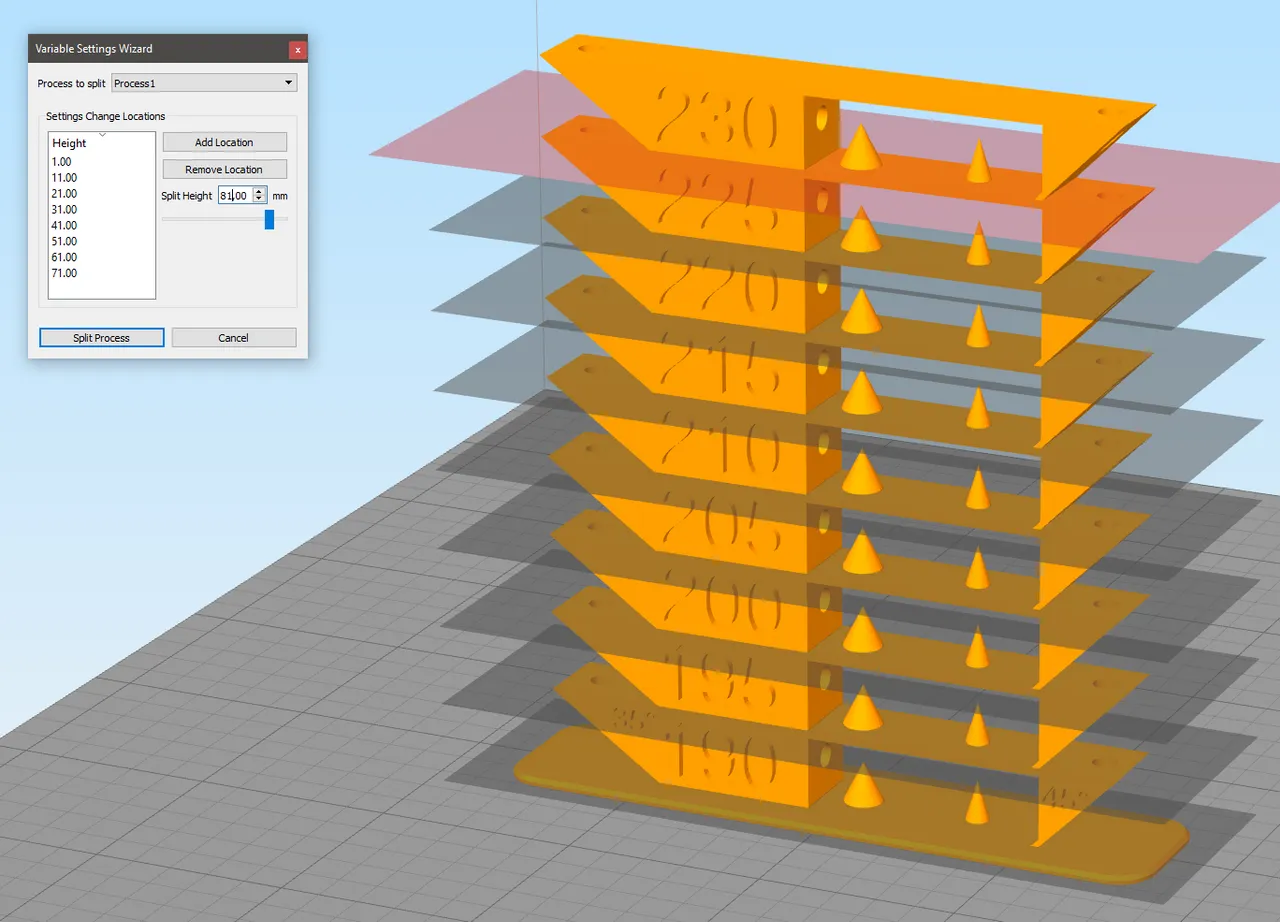 All in One Temperature & Bridging Tower - PLA & PETG GCode included – 5. kép