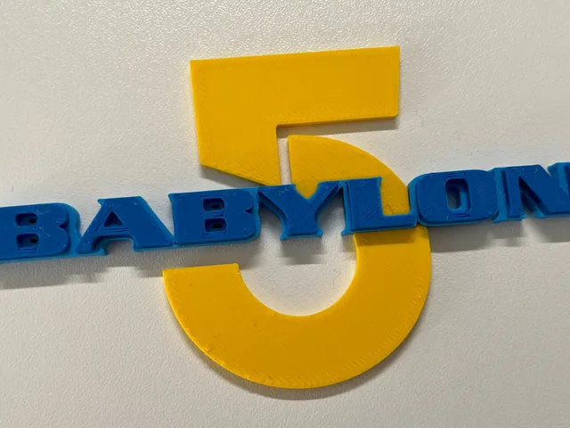 Multicolor Babylon5 Badge