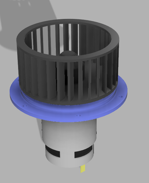 Centrifugal Air Blower (775 motor) by VECTR Design | Download free STL ...