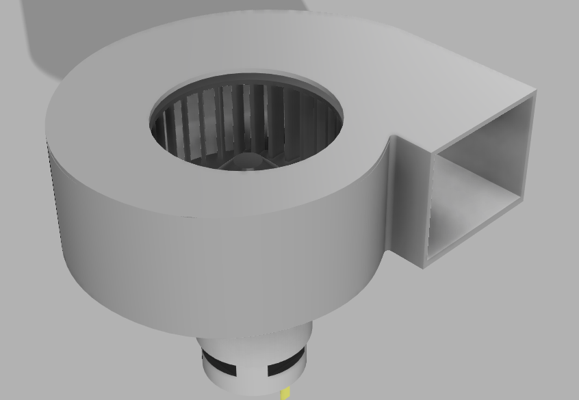 Centrifugal Air Blower (775 motor) by VECTR Design | Download free STL ...