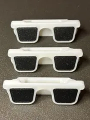 Glasses clip magnetic