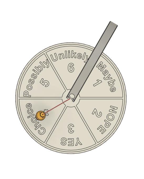 Miniatura 6 do modelo 3D Magic Magnetic Decision Maker