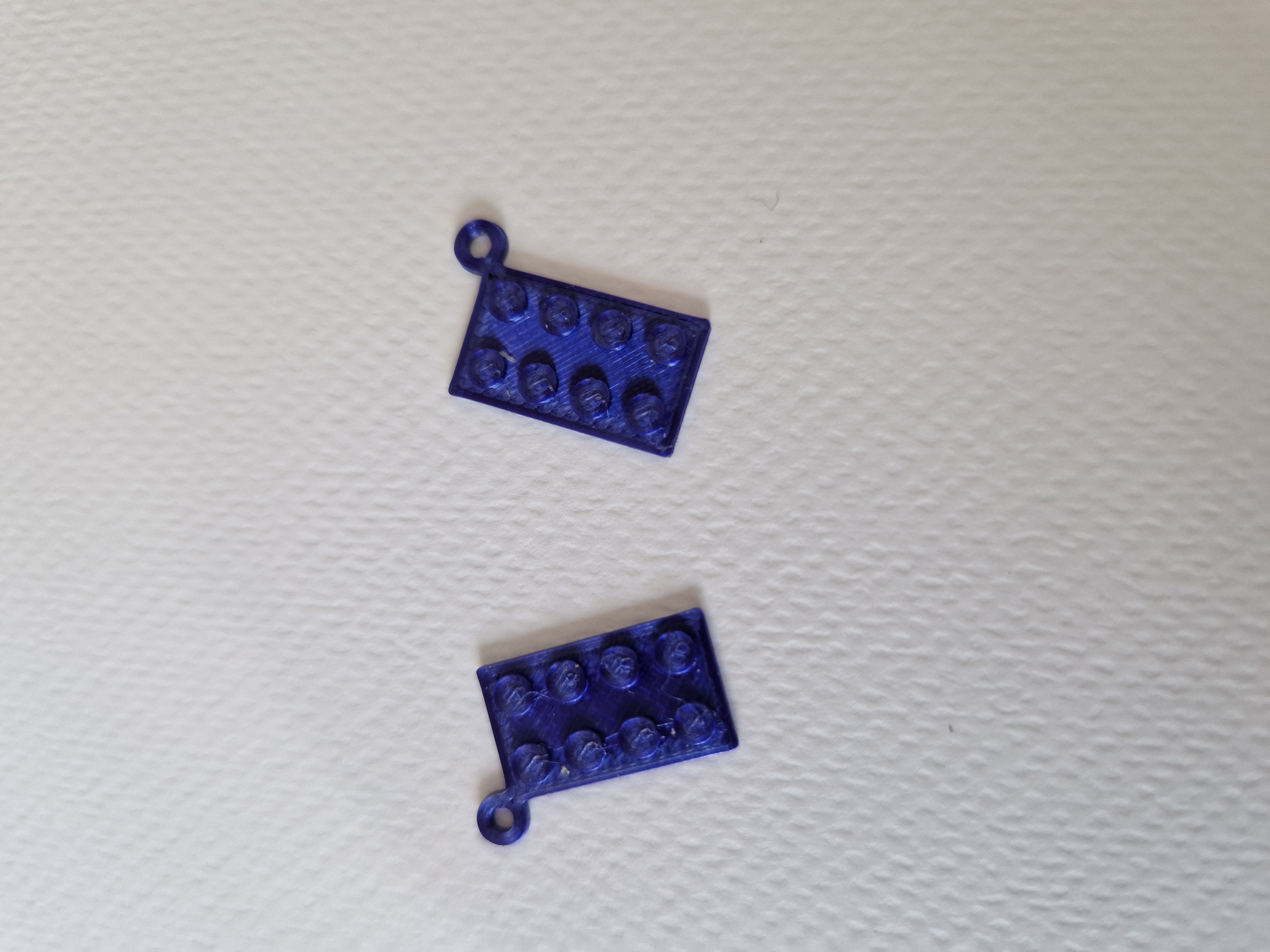Brick earrings