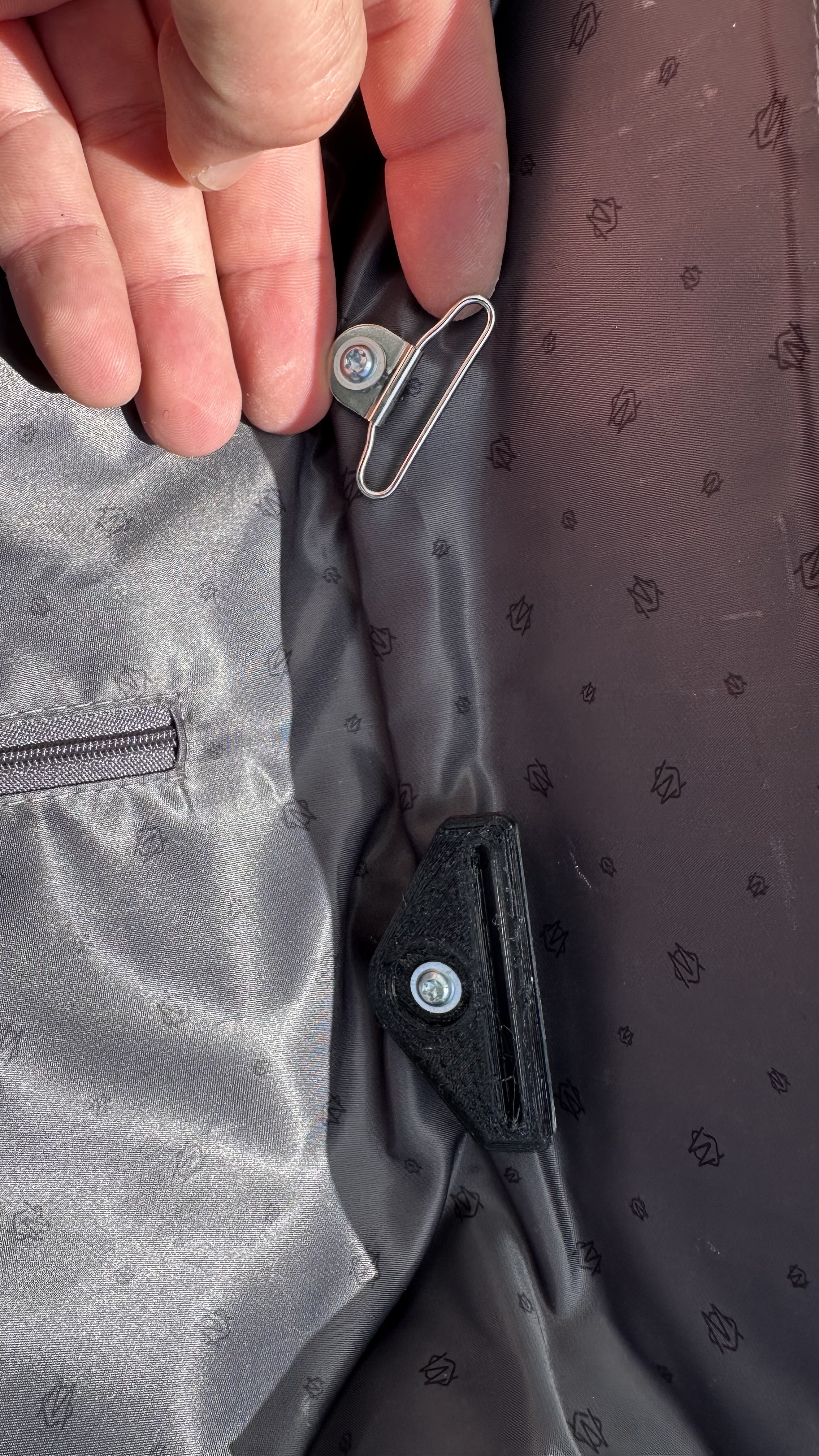 Rimowa compression strap mounting loop replacement