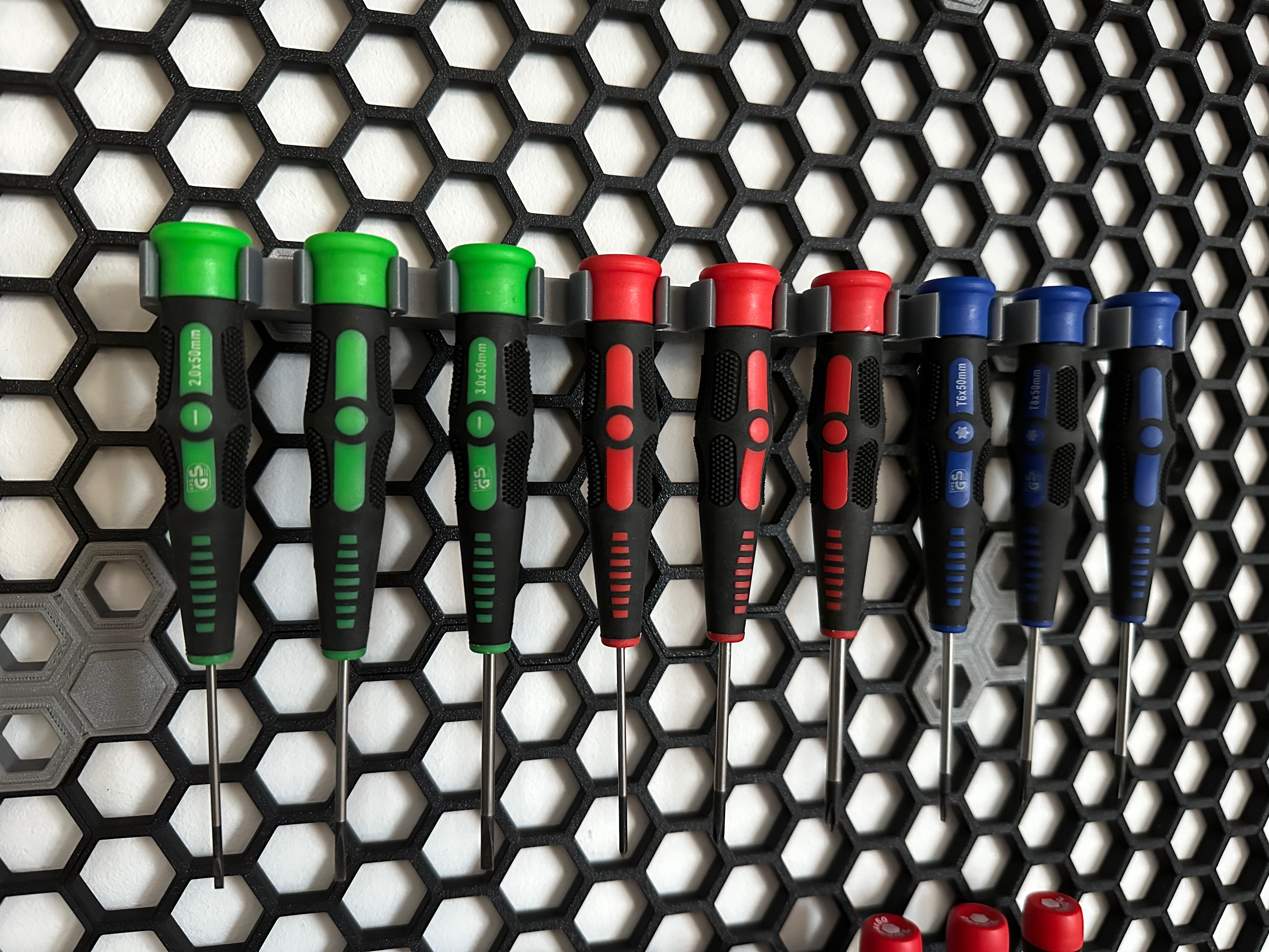 Honeycomb Wall (HSW) Fine Screwdriver Support