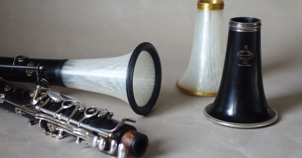 Clarinet Bell by ateldsign Download free STL model Printables