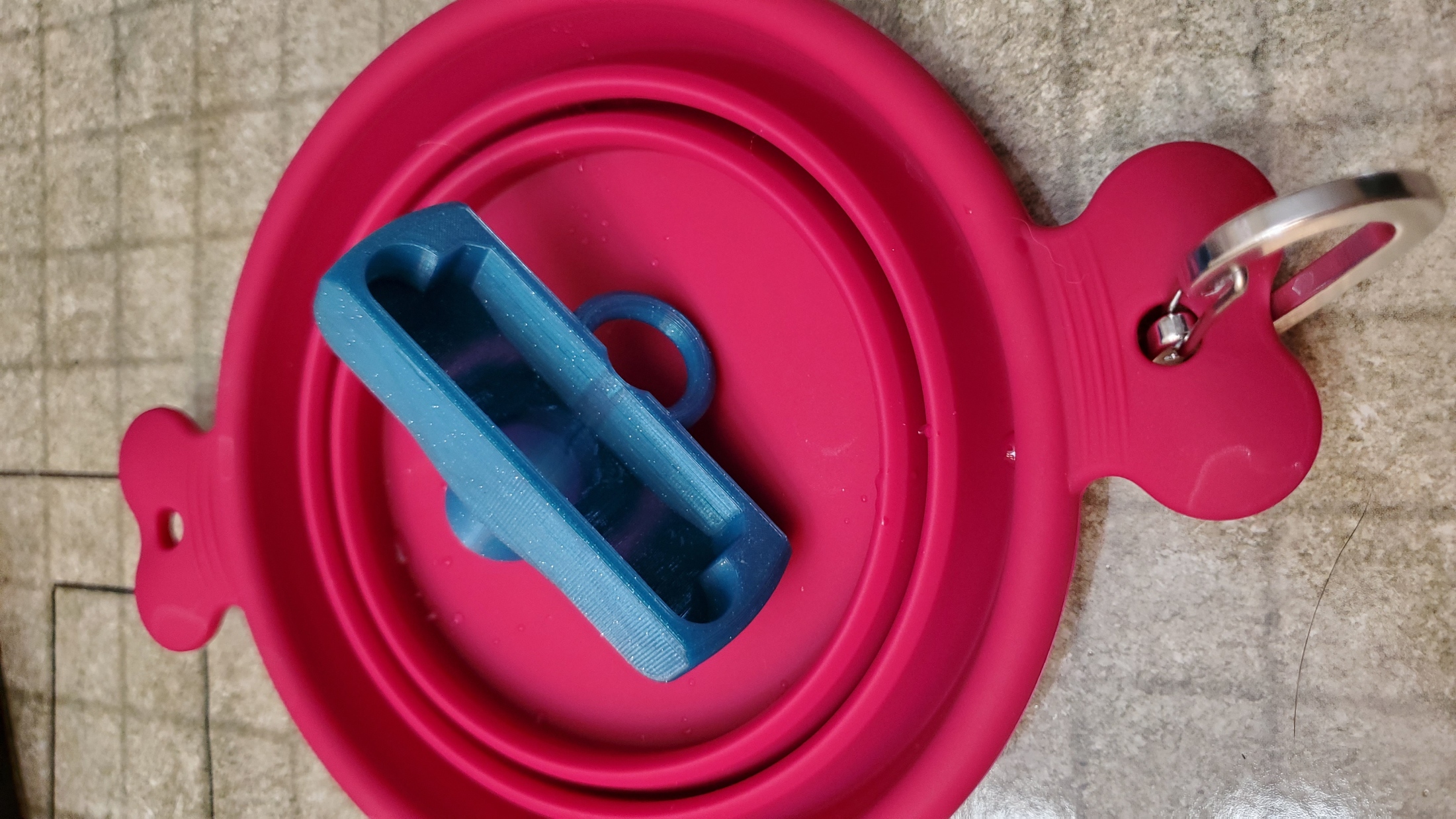 Water Bottle Funnel for Dog Dishes by TapirBlondeCactus Download free