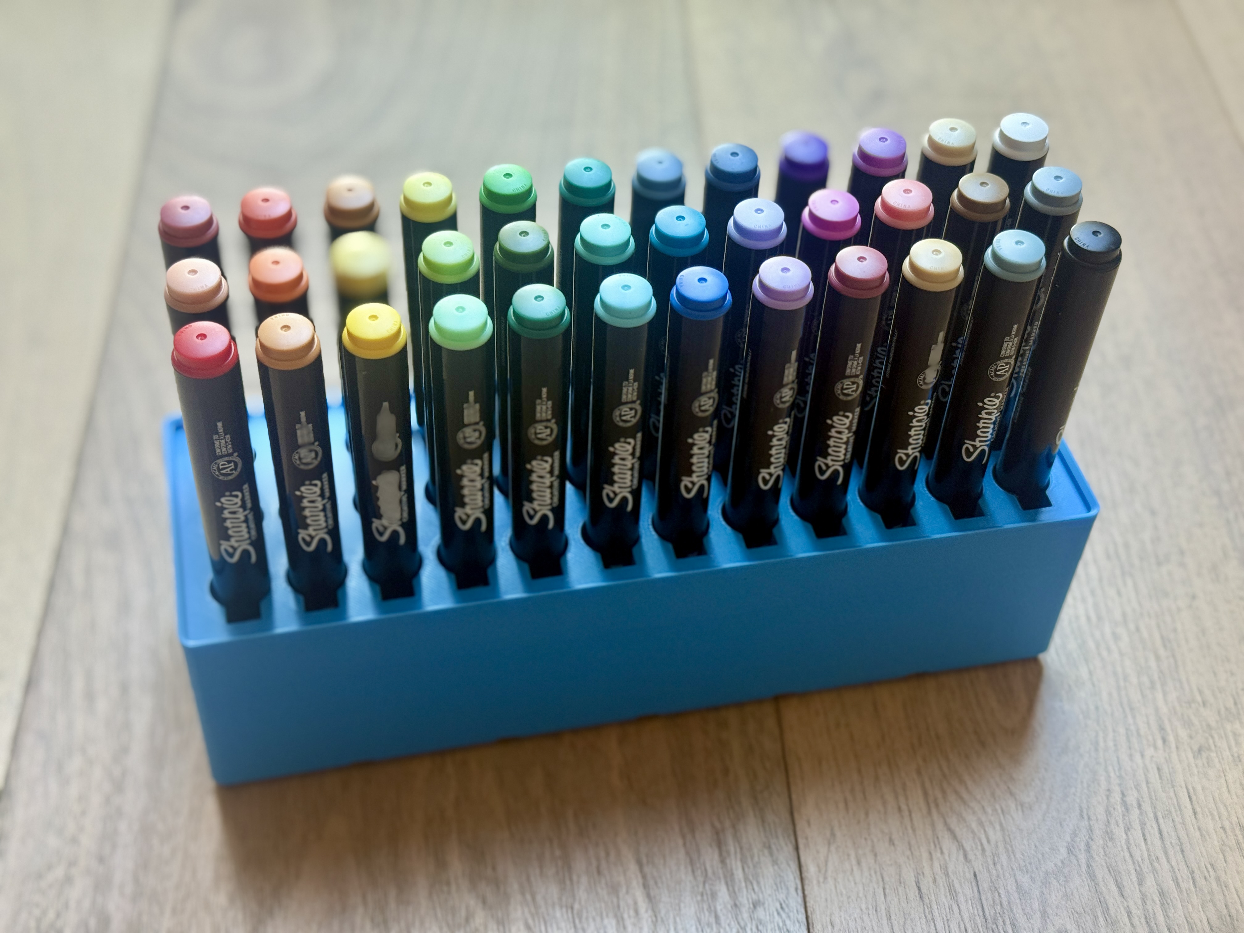 36ct Sharpie Acrylic Marker Holder - Gridfinity Base