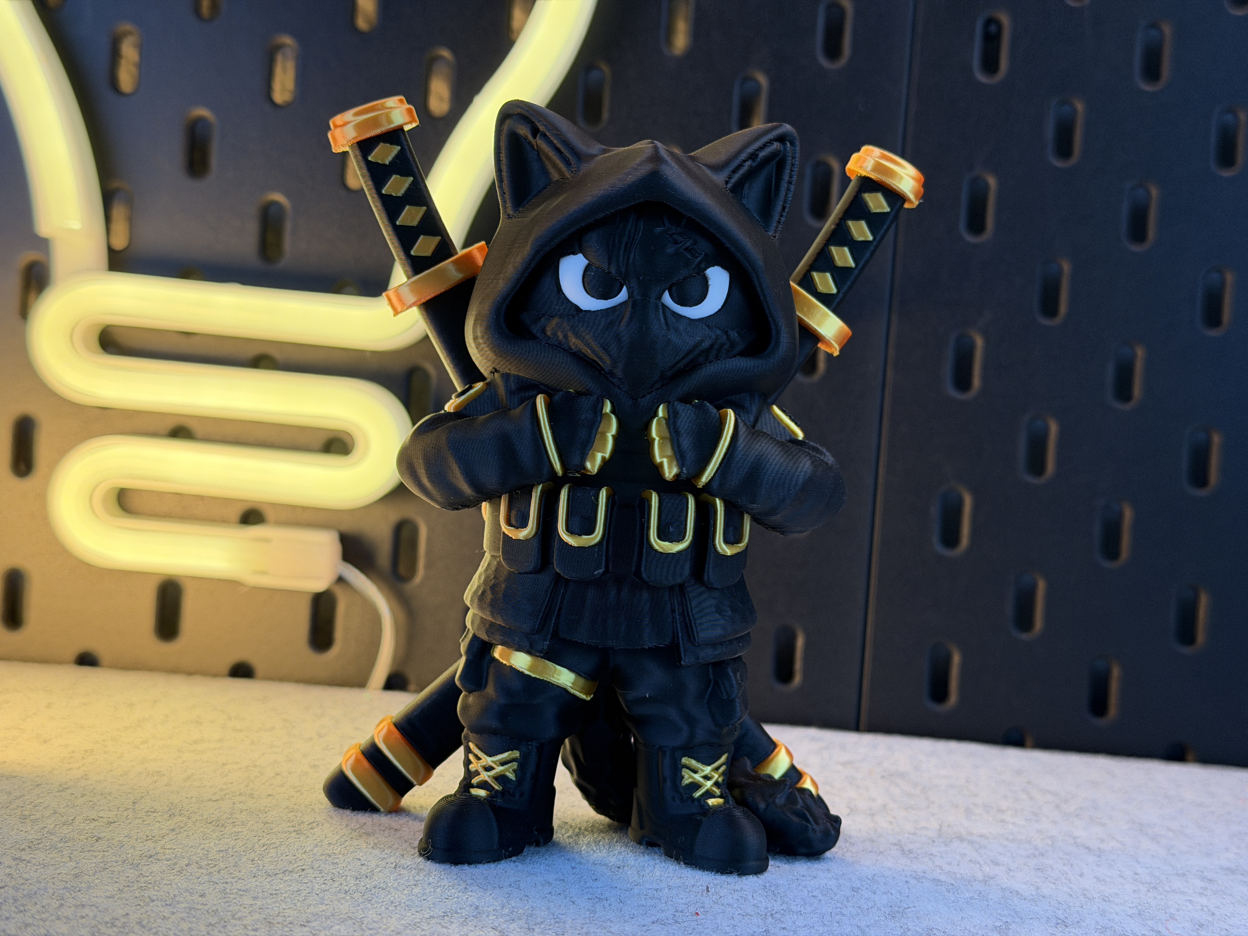 Miniatura 8 do modelo 3D Ninja Cat