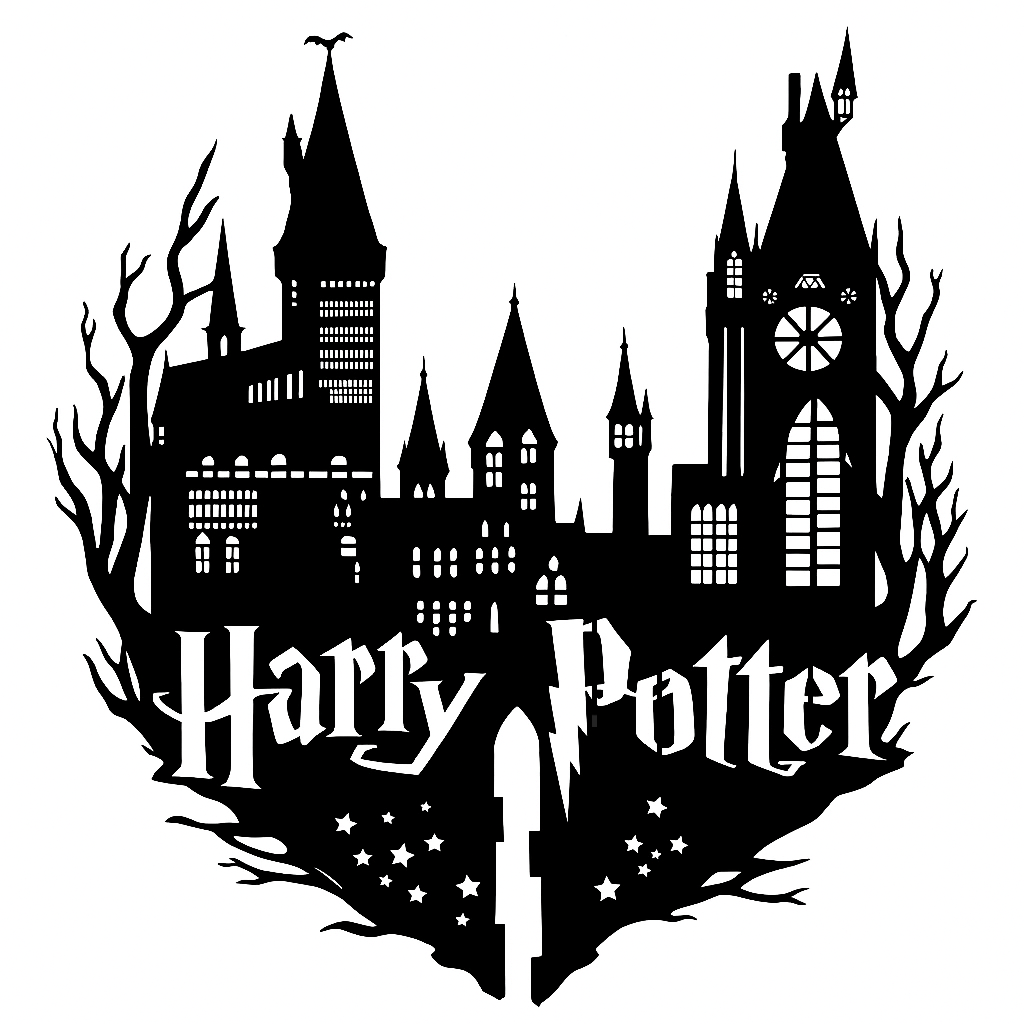 Harry Potter Hogwarts 2d wall art