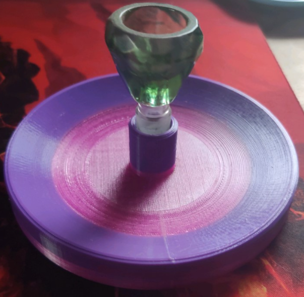 Bong/Waterpipe Bowl Holder & Herb Dish - 14mm