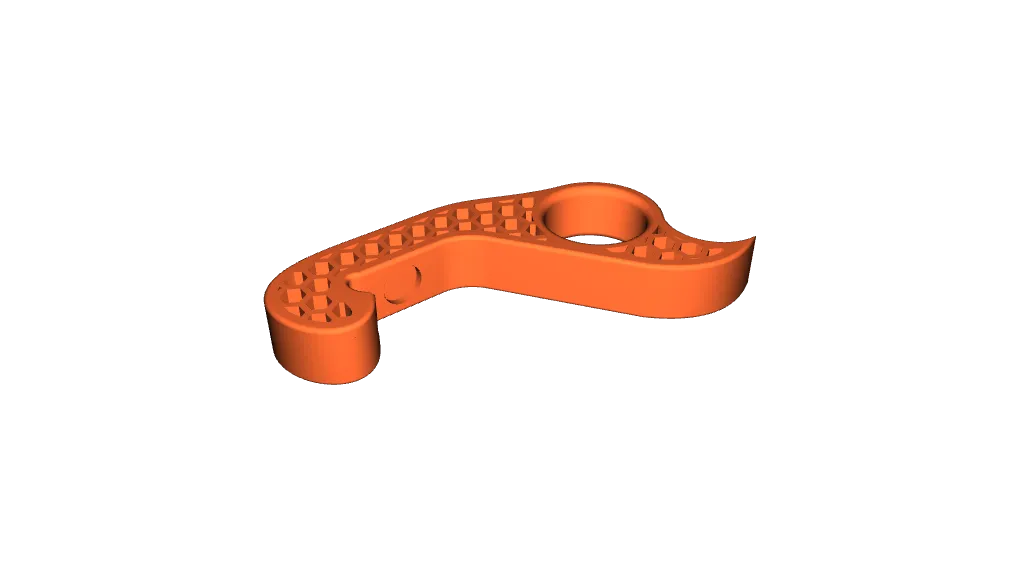 One Handed Bottle Opener, 3D CAD Model Library