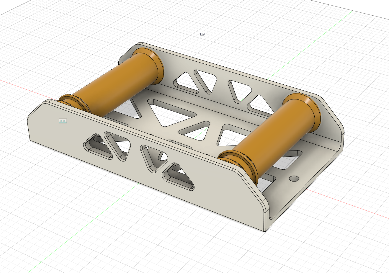 Simple Sturdy Spool Holder By Cadster | Download Free STL Model ...