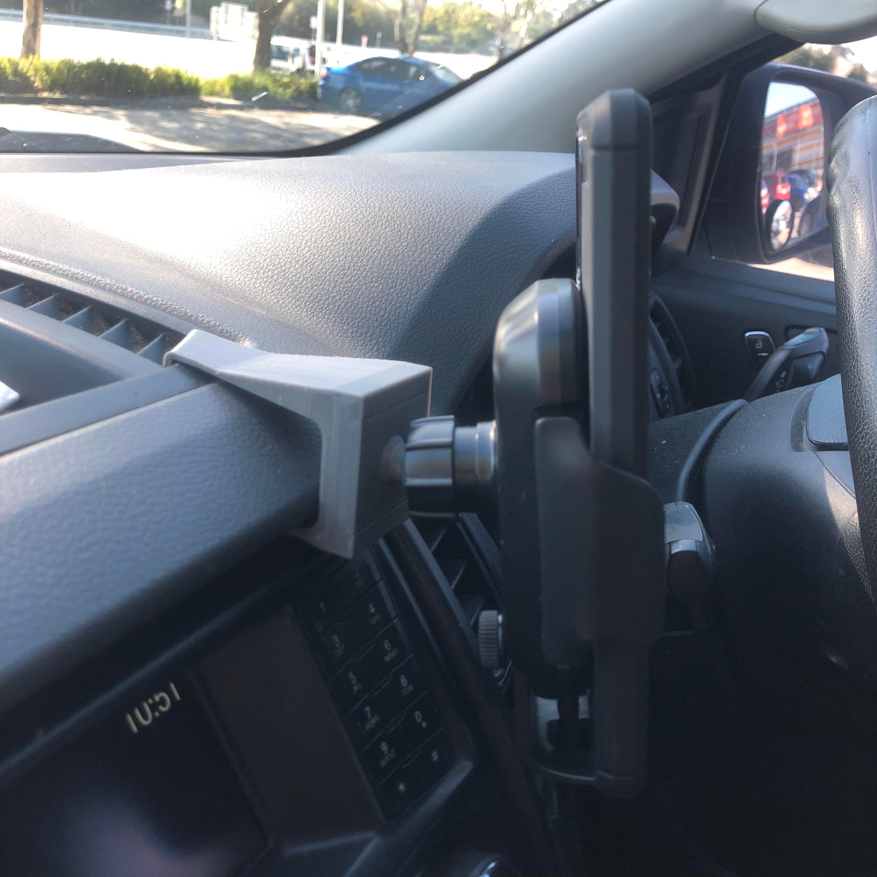 2016 Ford Ranger ball joint phone mount (Mark 2) by Alexander Brown
