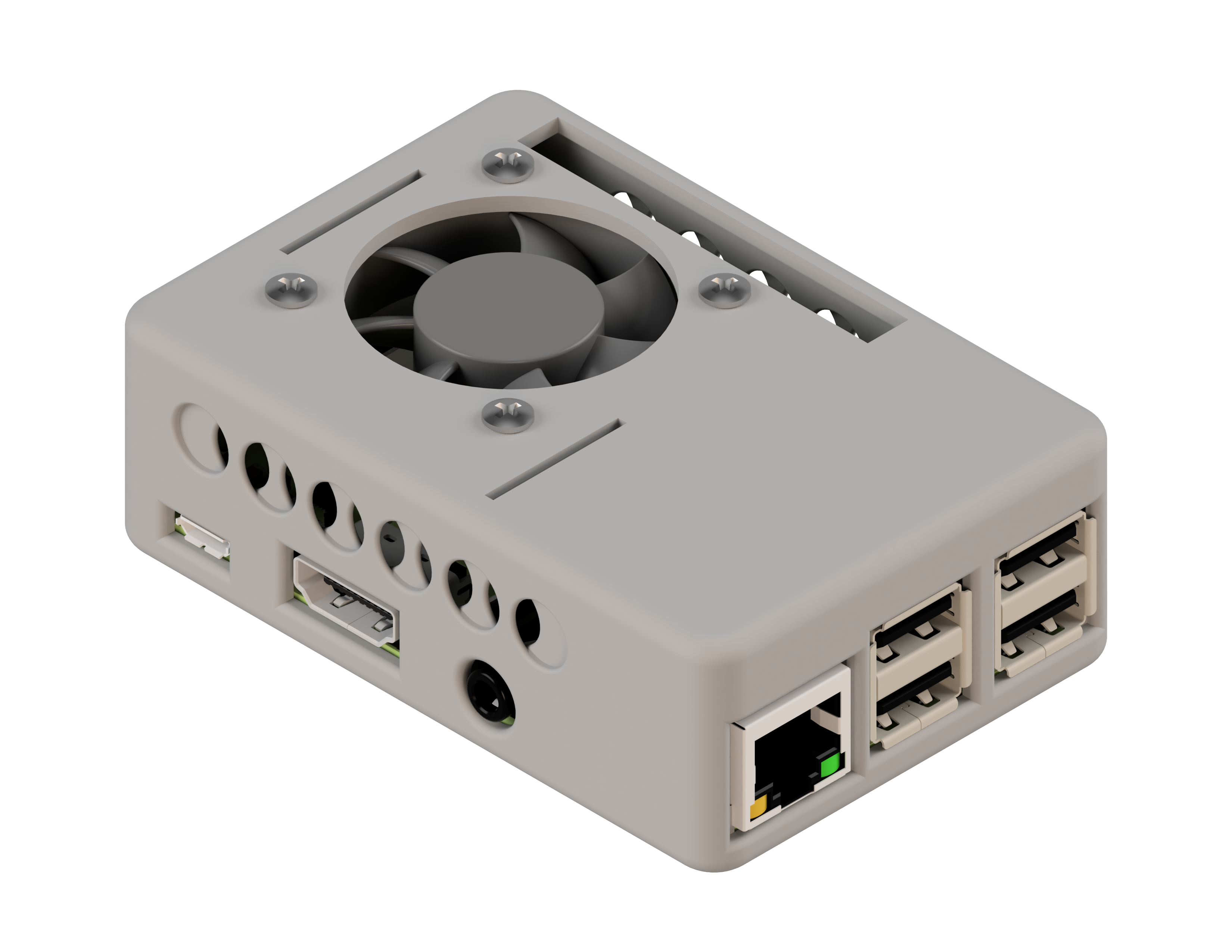 Raspberry Pi 3 Fan Case (40mm)