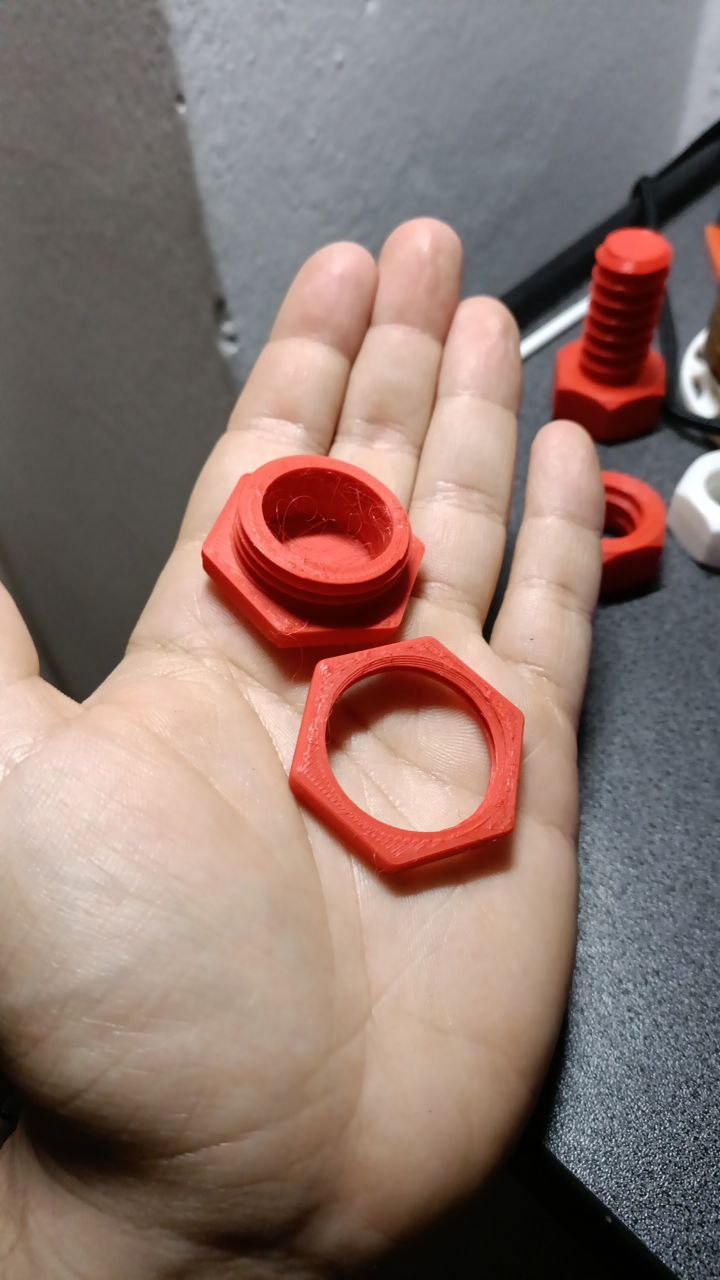 Flyingbear Ghost 6 filament holder hole cap