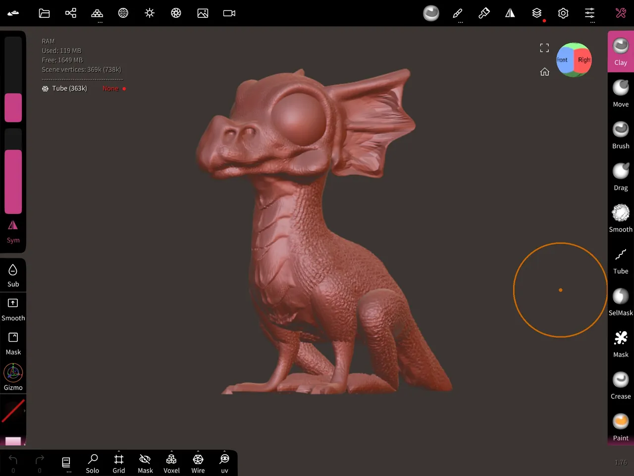 Baby Land Dragon by Angelix | Download free STL model | Printables.com