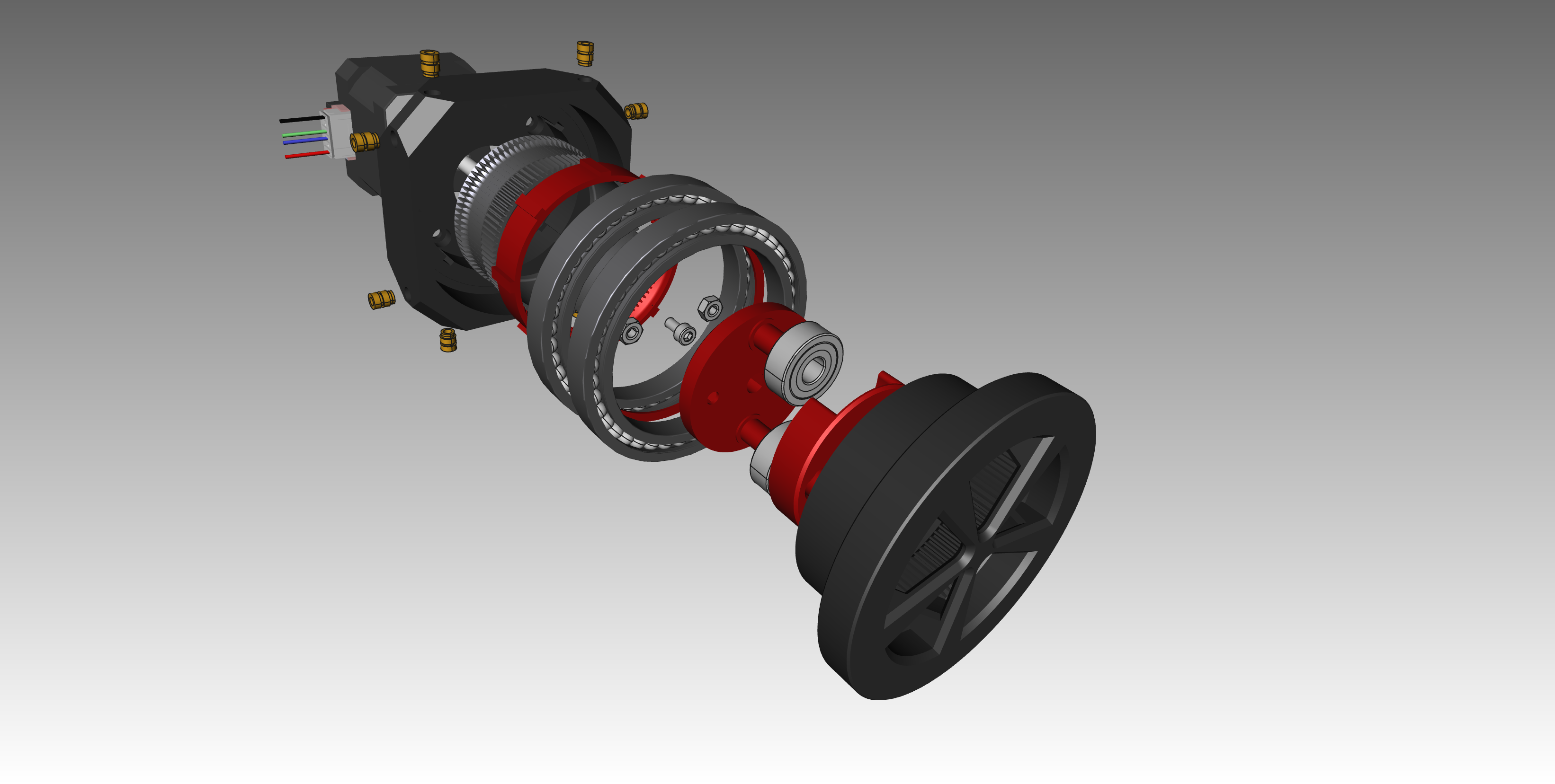 Miniatura 7 do modelo 3D Compact 44:1 Harmonic Drive