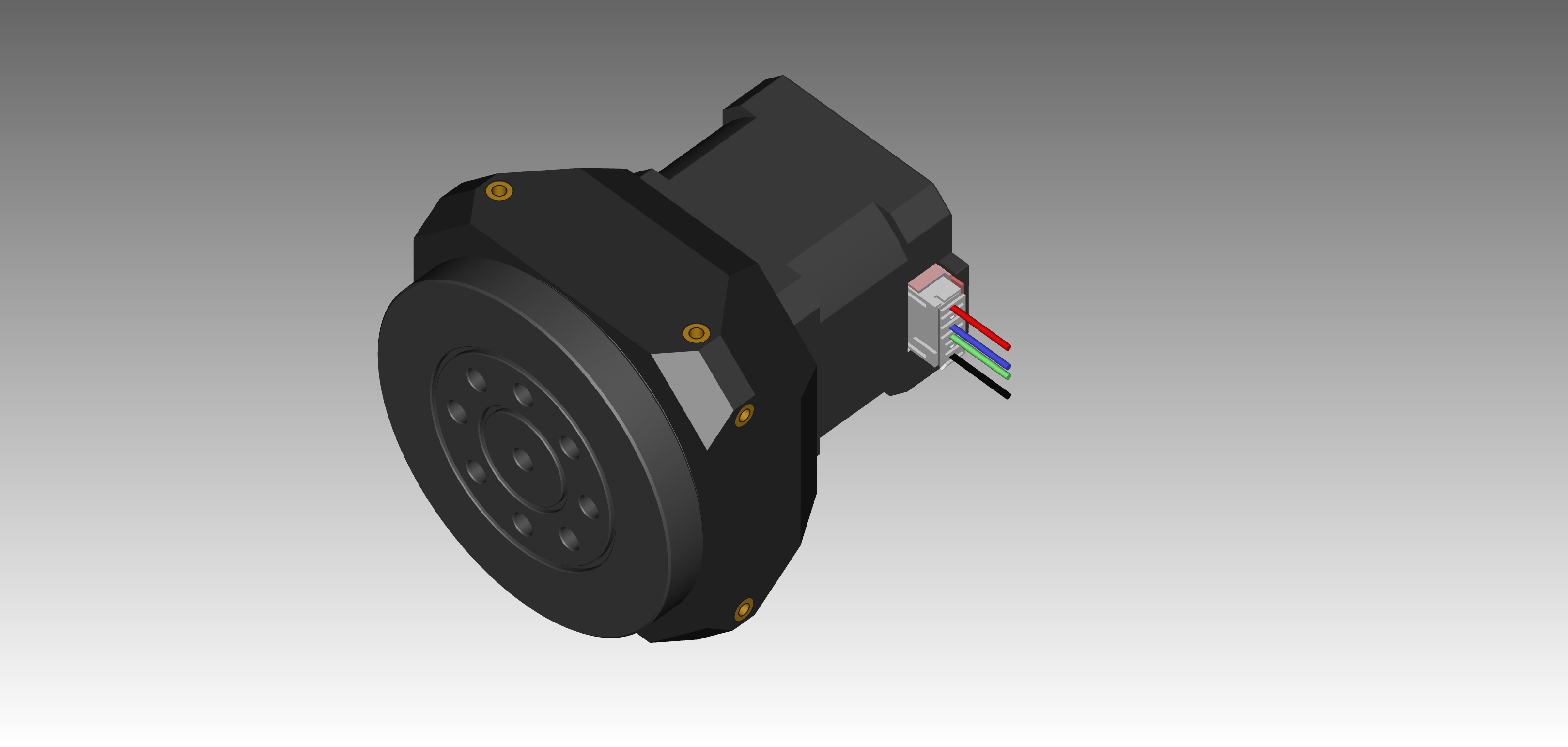Miniatura 5 do modelo 3D Compact 44:1 Harmonic Drive