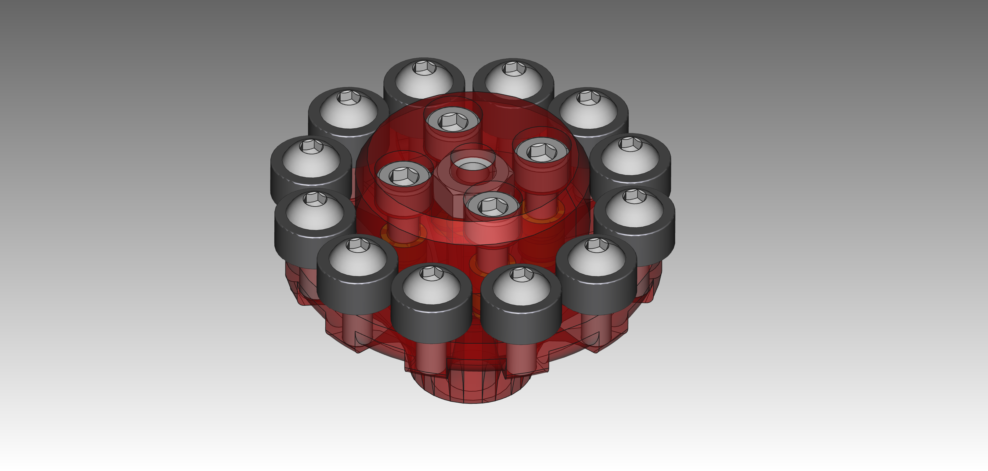 Miniatura 9 do modelo 3D Compact 44:1 Harmonic Drive
