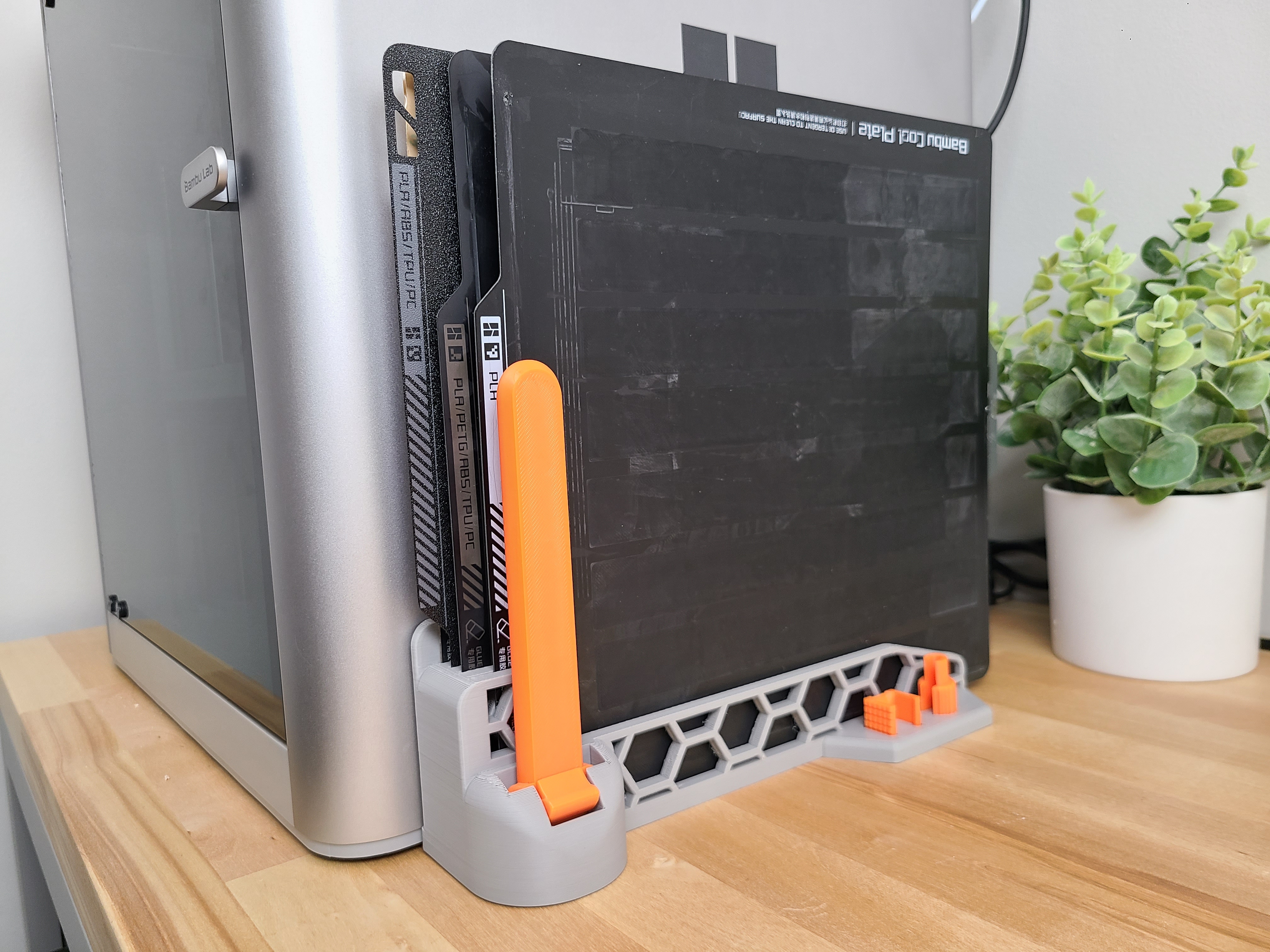Hexagon Steel Sheet and Tool Holder for Bambu Lab X1C / X1 / P1P