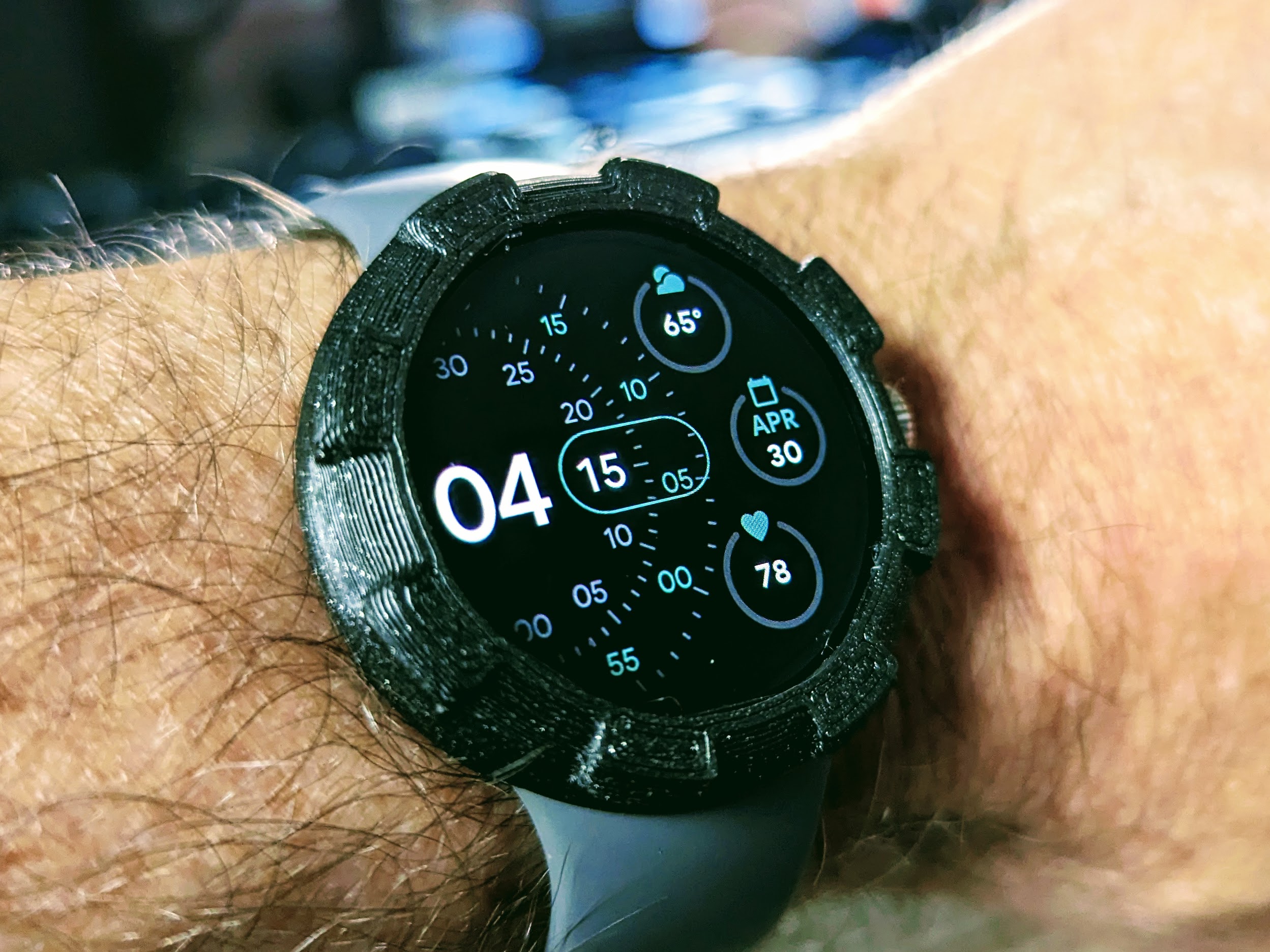 Pixel Watch 1 Cover - Ruggedized Look