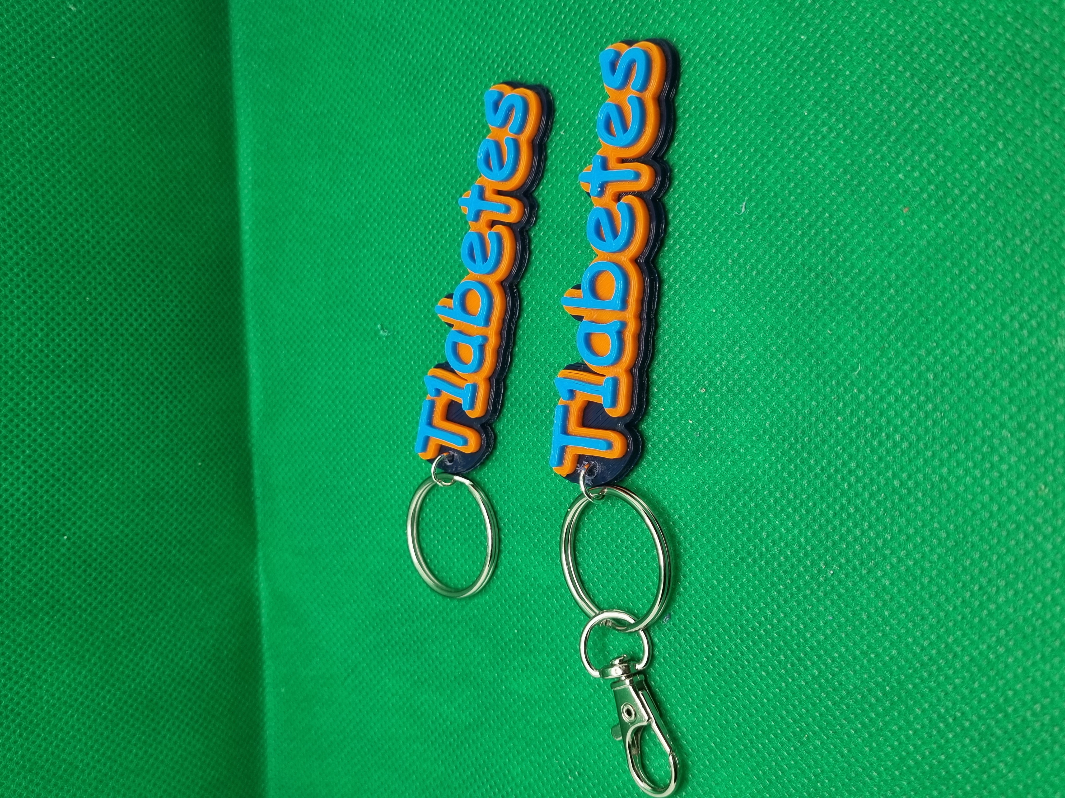 Type 1 Diabetes Keychain