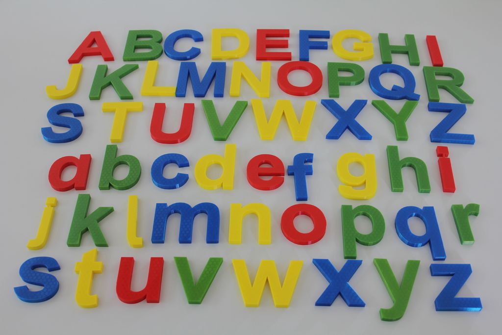 the alphabet by FrogKingC7 | Download free STL model | Printables.com