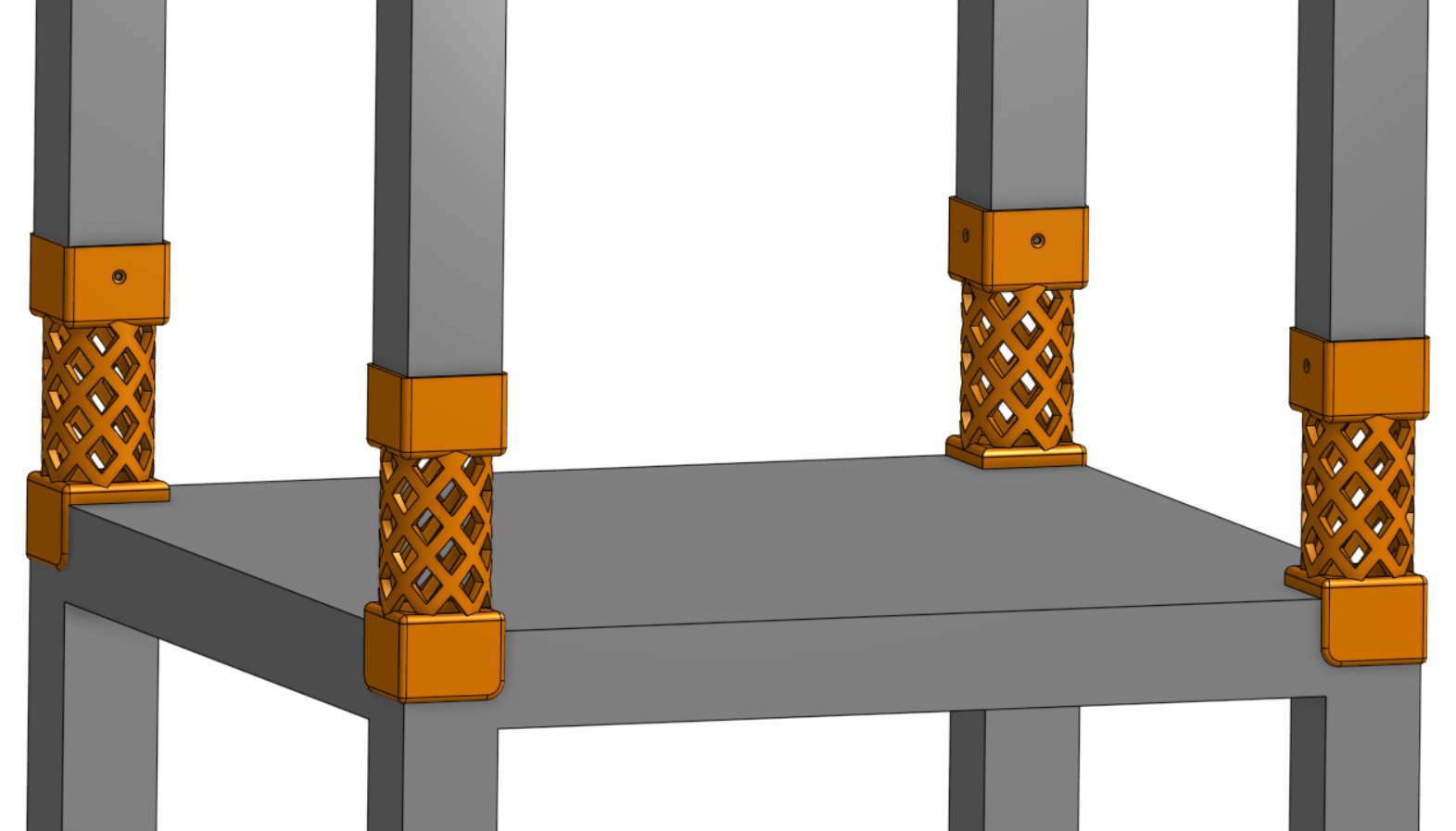 Ikea Lack Spiral stacker/riser