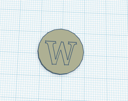 w coin by FrogKingC7 | Download free STL model | Printables.com