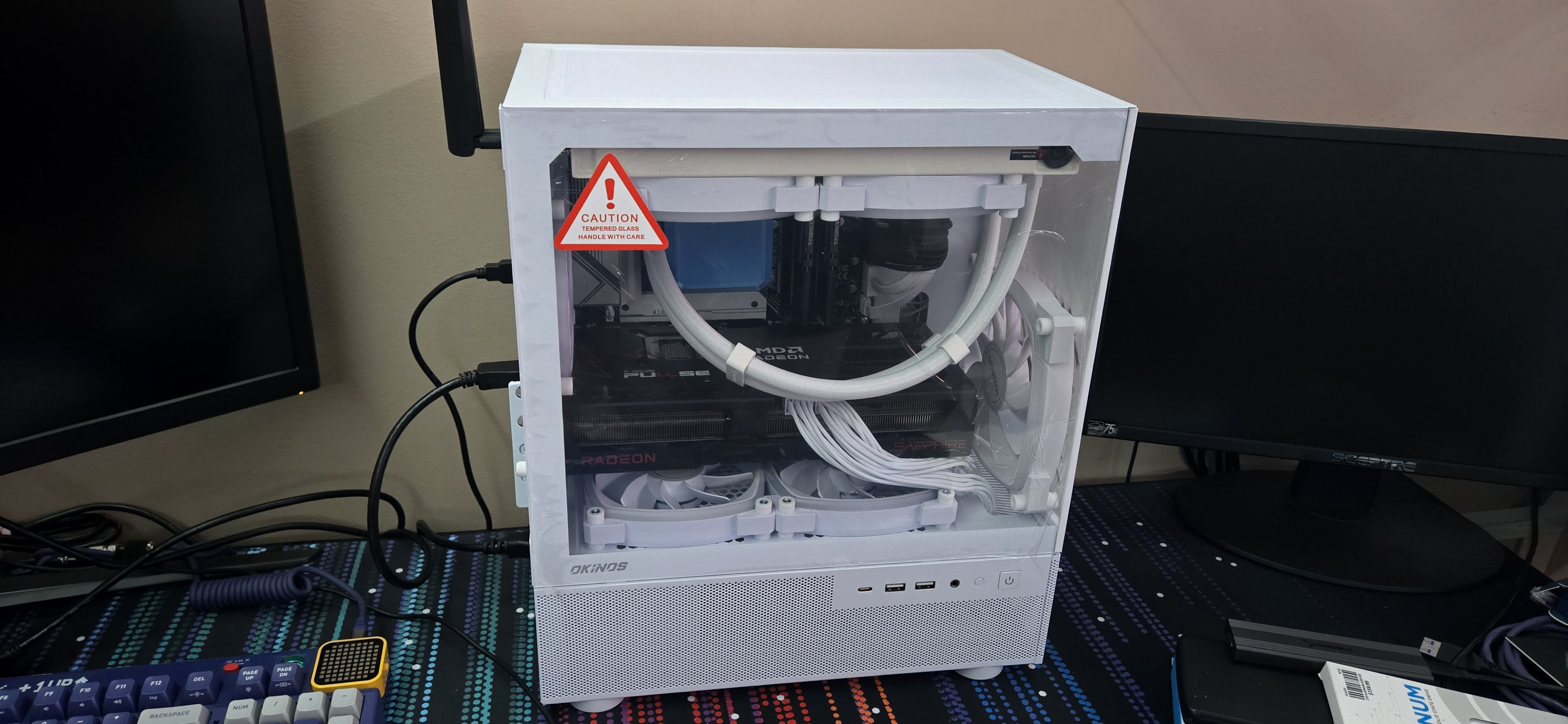 Okinos Aqua 3 Front Panel Mod — miniatura 2