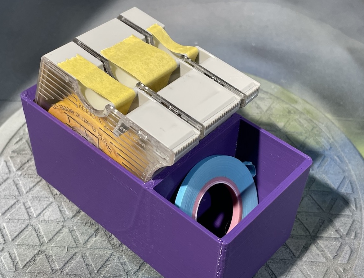 [ALCH] Storage for Tamiya 6 / 10 / 18mm masking tape set (ModuBox)