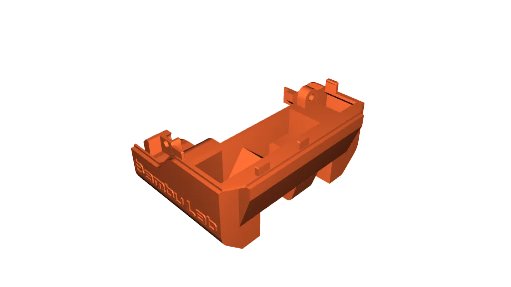Bambu Lab X1/X1C Fan Shroud (stock, aftermarket nozzle or with LED