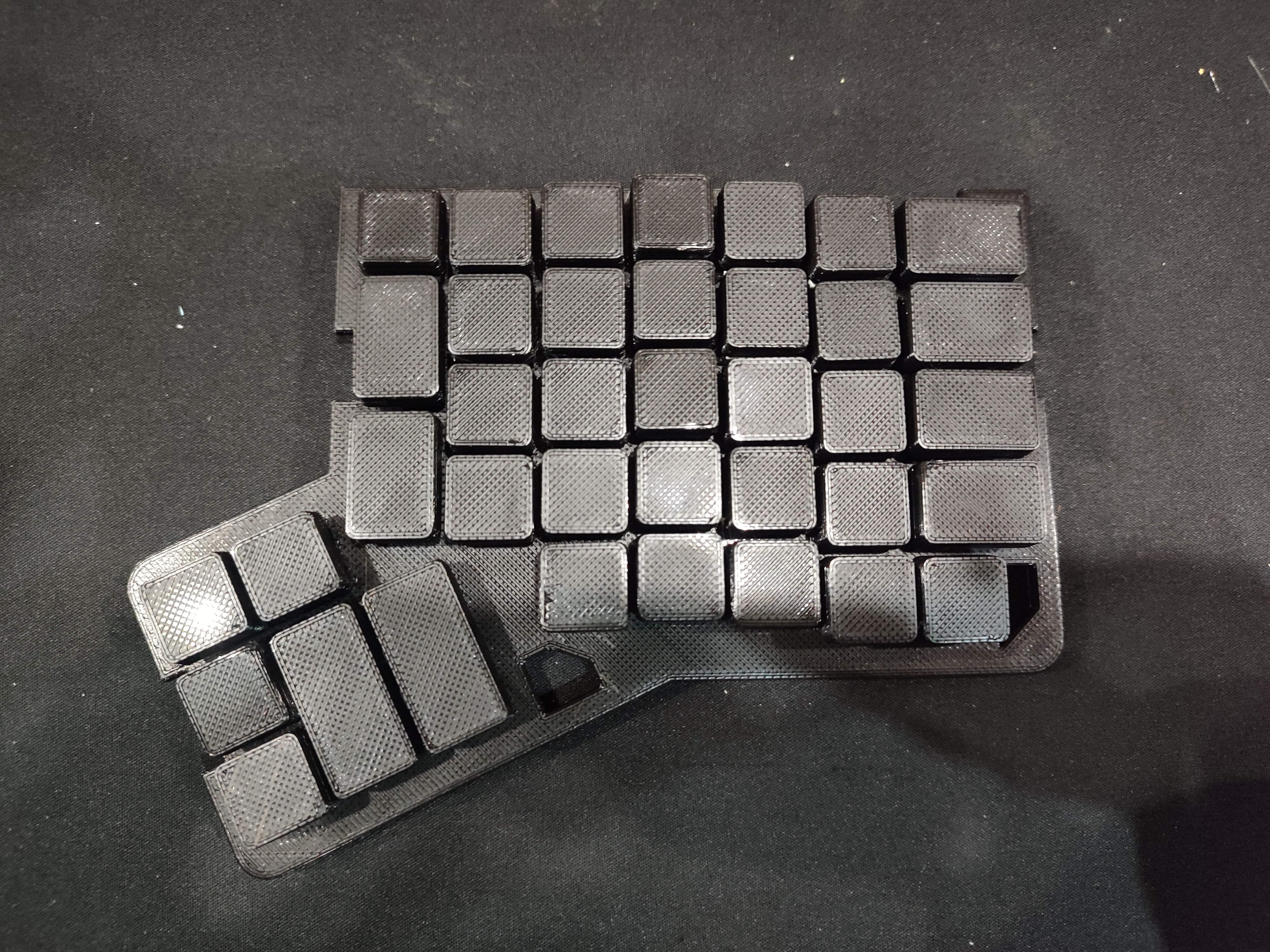 Flat MX keycaps
