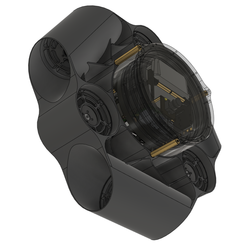 TetraROV: low-cost underwater drone