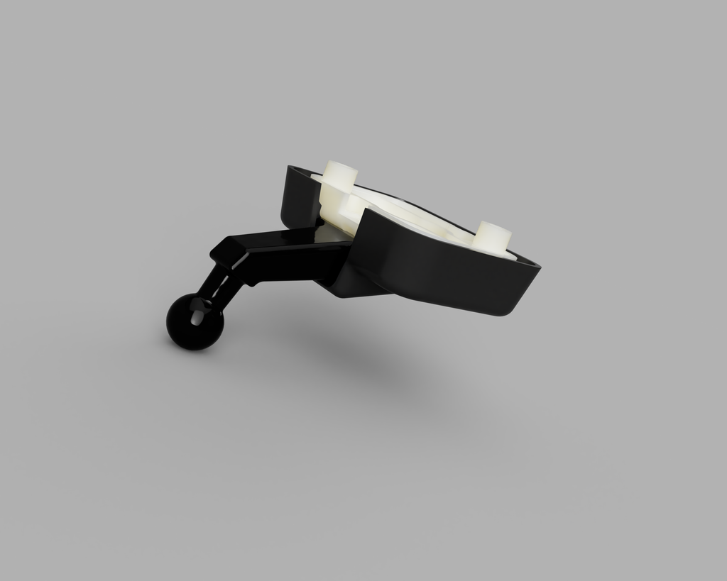 NA Miata Rear View Mirror Stalk Cover by FerrariGuy Download free STL