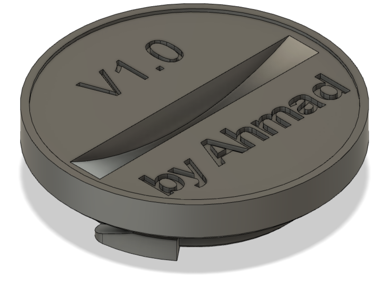 Battery cap for mitutoyo absolute digimatic indicator u1025e by ahmedaq