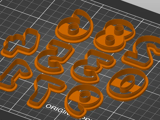 Number Cookie Cutters
