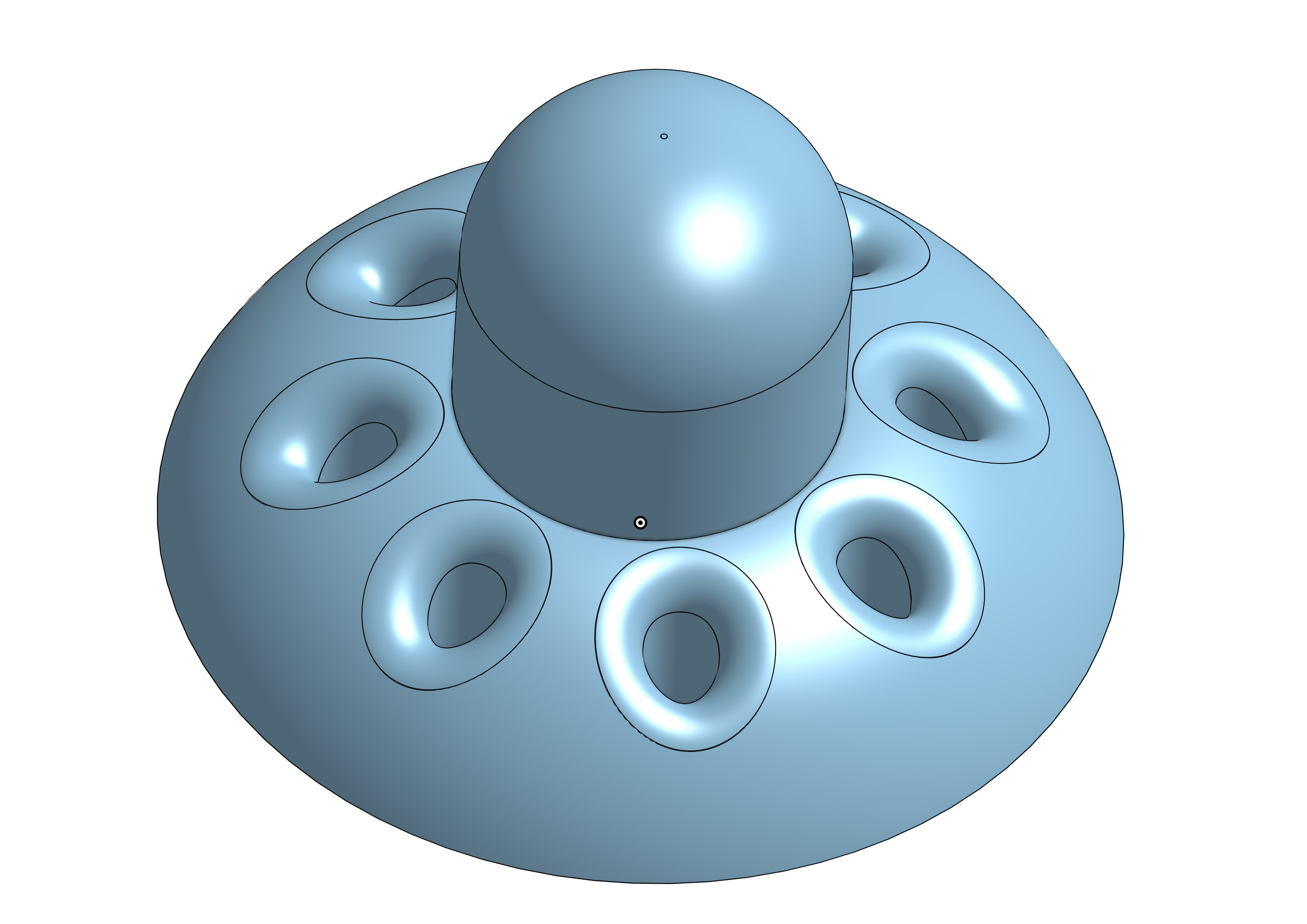 Orbital Hand Sander 125mm by OomGous Download free STL model