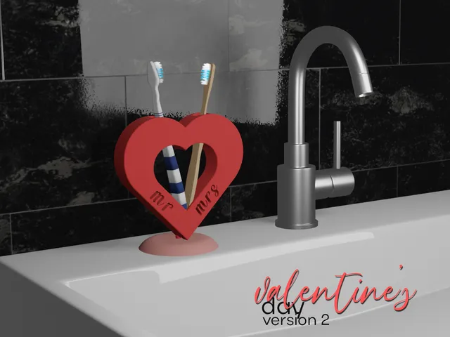 Couples Toothbrush Holder