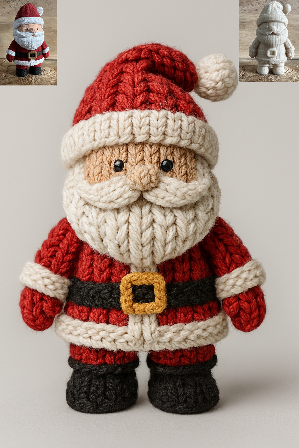 Knitted Santa