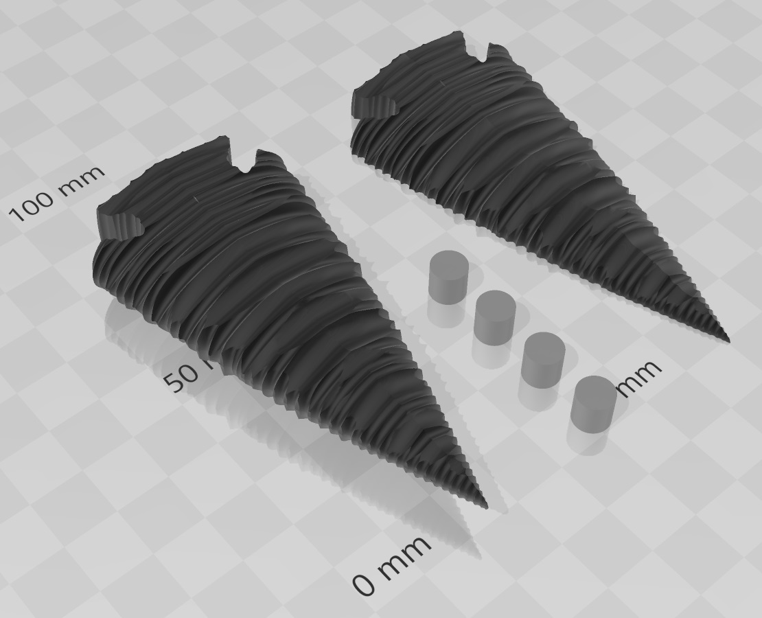 Obsidian Flint Necklace — thumbnail 2