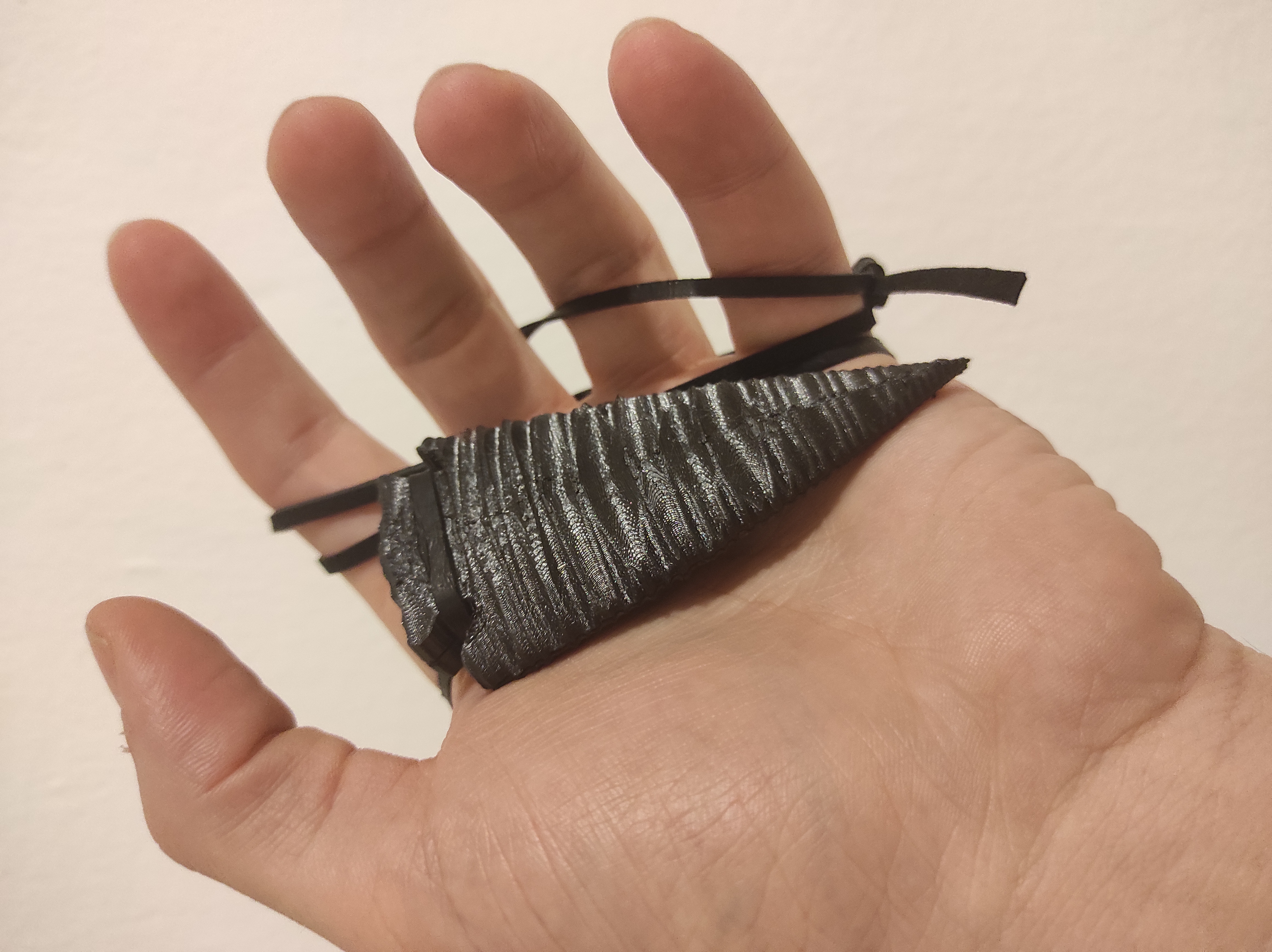 Obsidian Flint Necklace