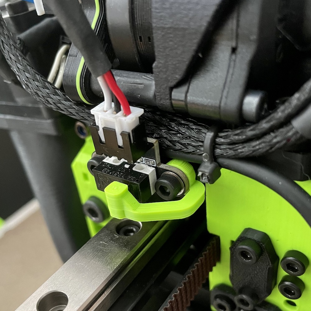 Endstop Lever Replacement & Spacer