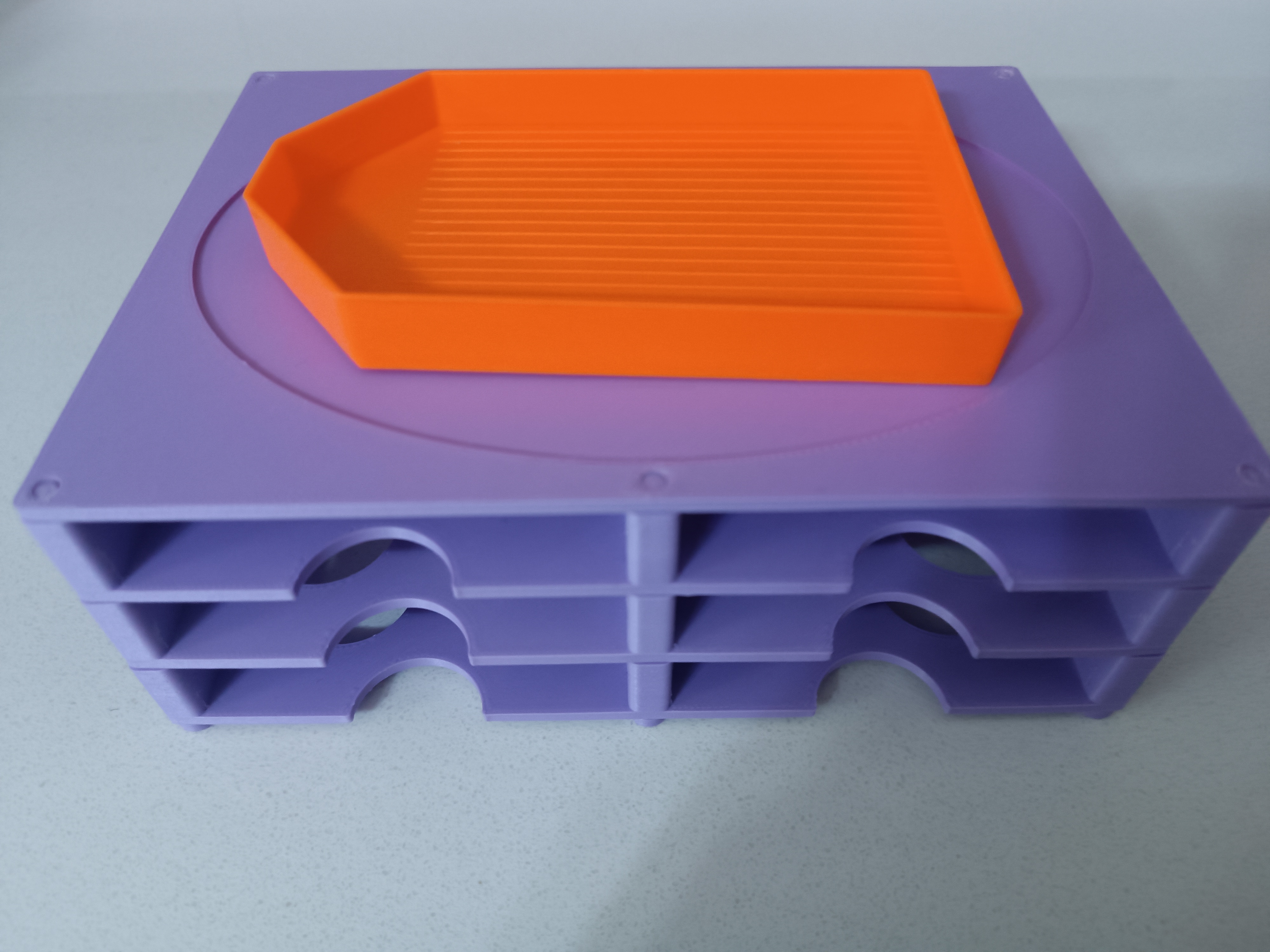 Modular diamond painting Tray Rack