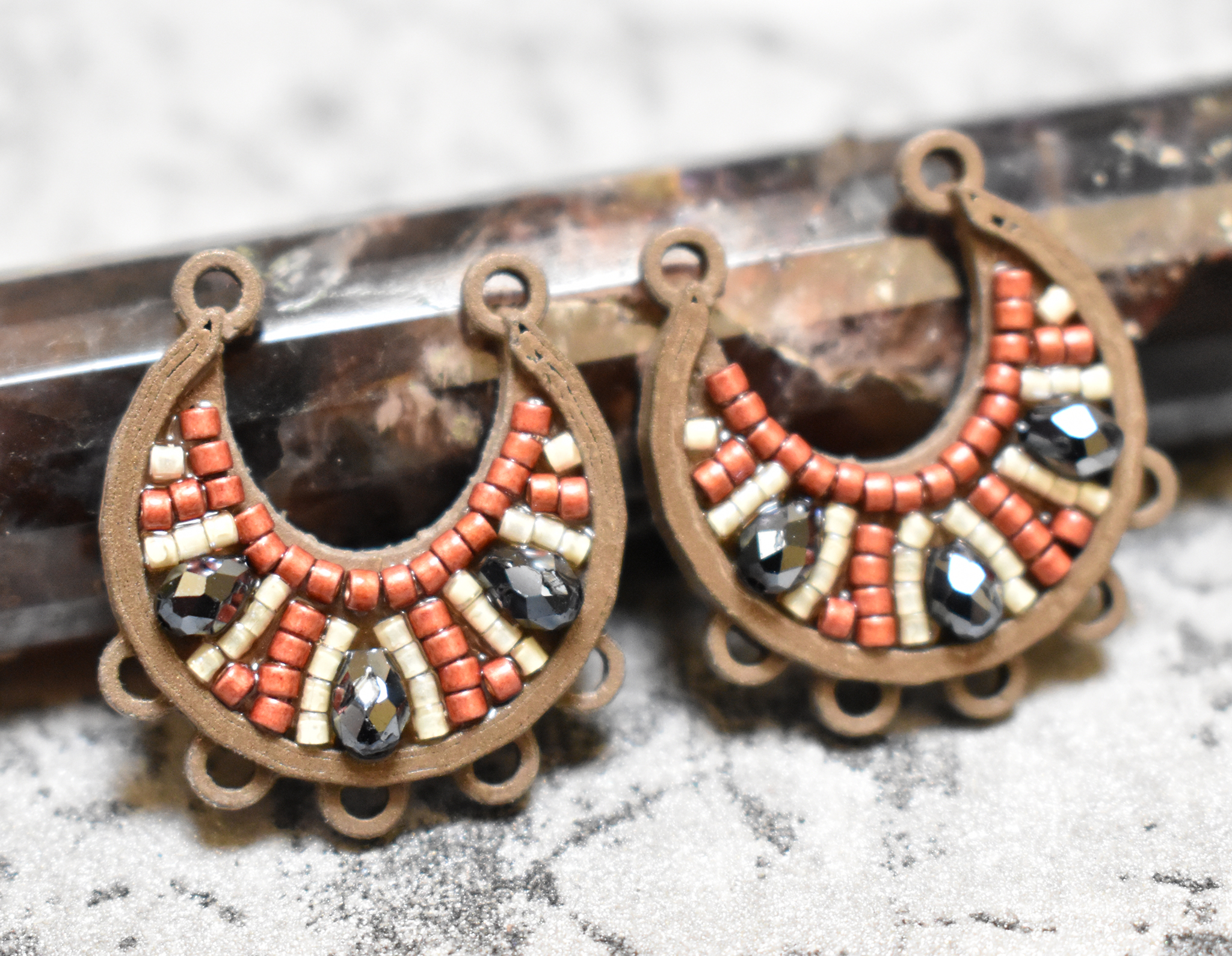 Half Circle Dangle Earrings — miniatura 3