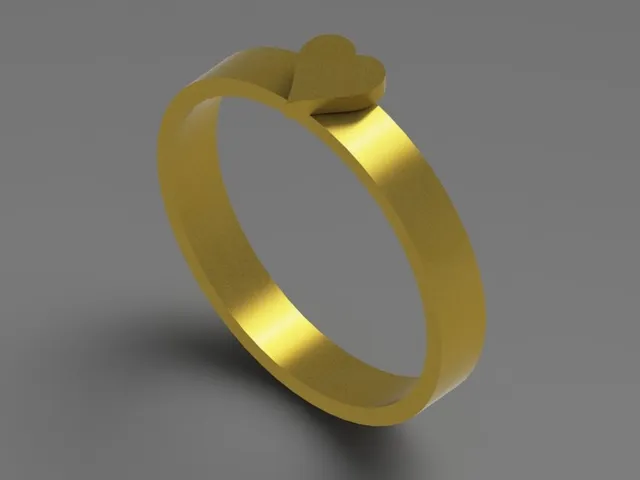 Heart ring