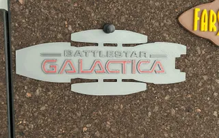 Multicolor Battlestar Galactica Badge