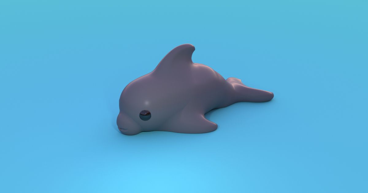 Dolphin by nyknyc | Download free STL model | Printables.com